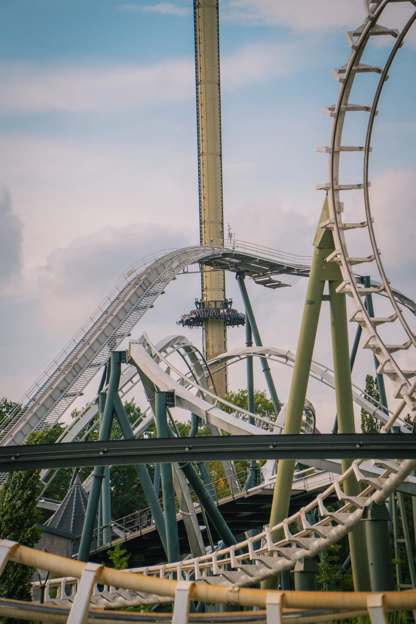 Der Tiefe Fall des Heide Parks — Titelbild der Filmproduktion von Themepark Prod